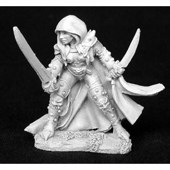 RPR02834 Deladrin Assassin Miniature Figurine 25mm Heroic Scale Dark Heaven Legends (ONLINE ORDER ONLY)
