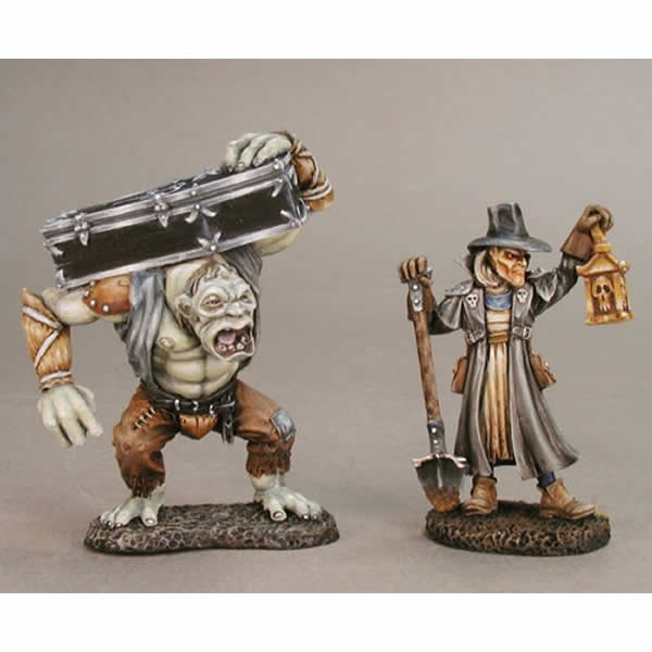 RPR02845 Townsfolk VI Gravedigger and Henchman Miniature 25mm (ONLINE ORDER ONLY)