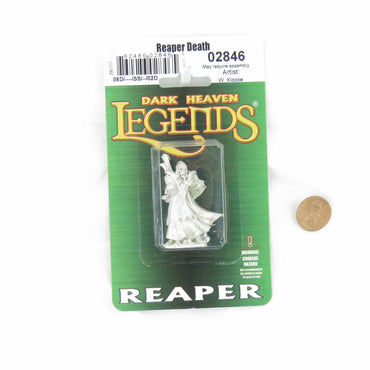 RPR02846 Reaper Death Miniature Figurine 25mm Heroic Scale Dark Heaven Legends (ONLINE ORDER ONLY)