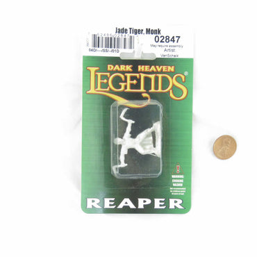 RPR02847Jade Tiger Monk Miniature Figurine 25mm Heroic Scale Dark Heaven Legends (ONLINE ORDER ONLY)