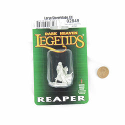 RPR02849 Loryn Stormblade Elf Miniature Figurine 25mm Heroic Scale Dark Heaven Legends (ONLINE ORDER ONLY)