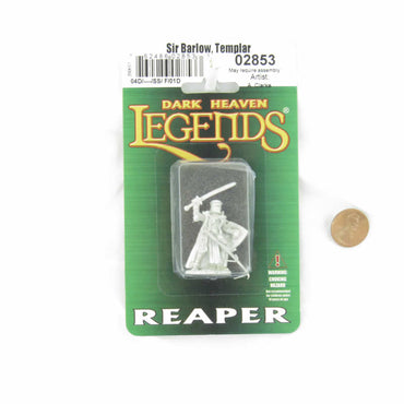 RPR02853 Sir Barlow Templar Miniature Figurine 25mm Heroic Scale Dark Heaven Legends (ONLINE ORDER ONLY)