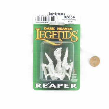 RPR02854 Baby Dragons Miniature Figurine 25mm Heroic Scale Dark Heaven Legends (ONLINE ORDER ONLY)