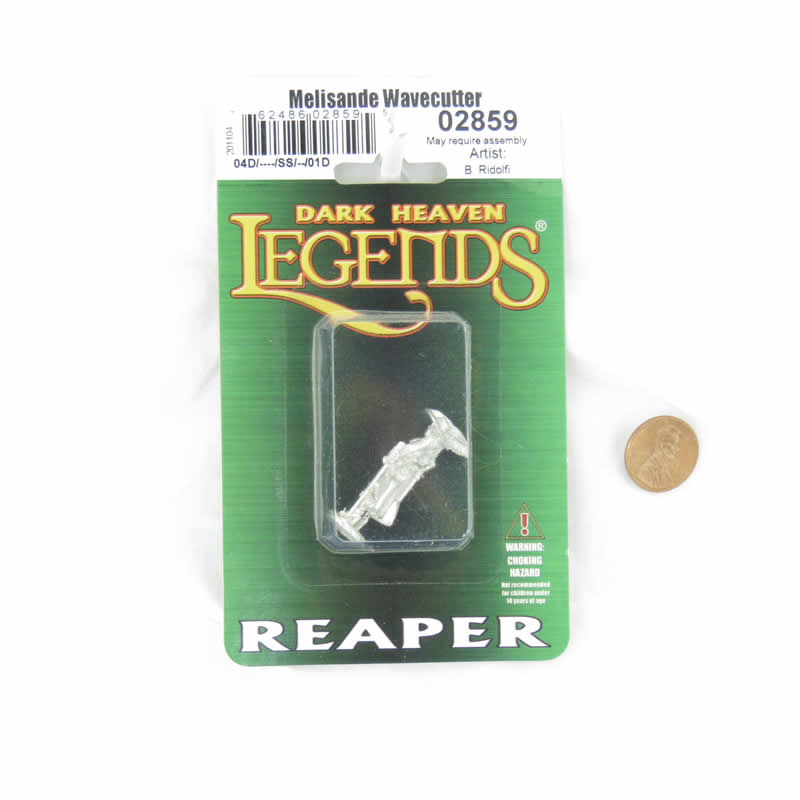 RPR02859 Melisande Wavecutter Miniature Figurine 25mm Heroic Scale Dark Heaven Legends (ONLINE ORDER ONLY)
