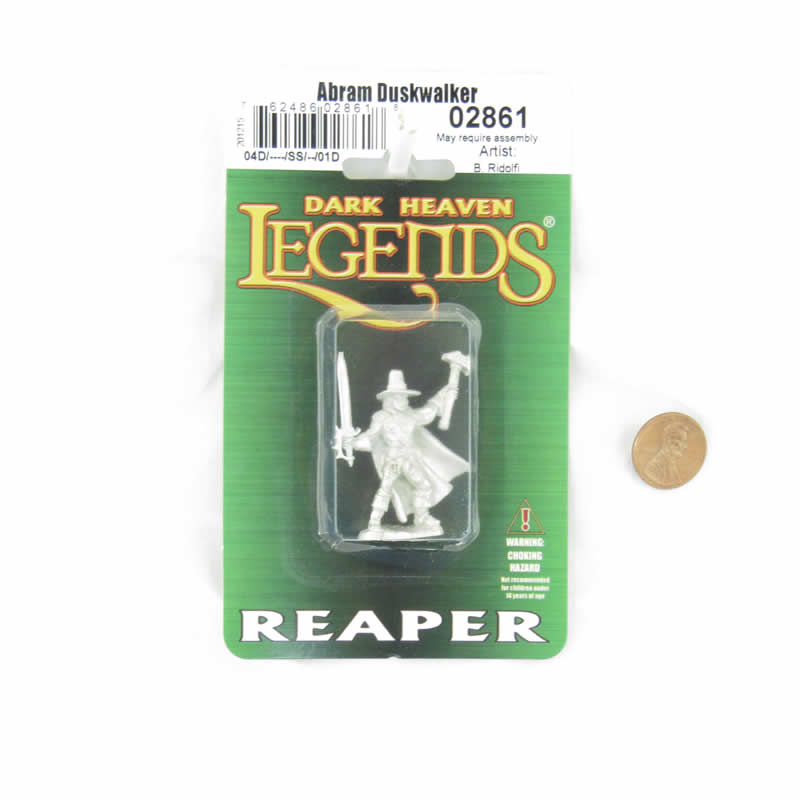 RPR02861 Abram Duskwalker Miniature Figurine 25mm Heroic Scale Dark Heaven Legends (ONLINE ORDER ONLY)