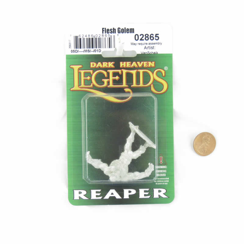 RPR02865 Flesh Golem Miniature Figurine 25mm Heroic Scale Dark Heaven Legends (ONLINE ORDER ONLY)