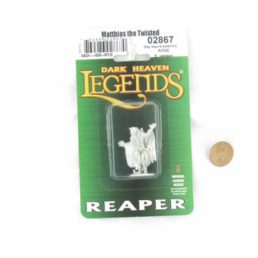 RPR02867 Matthias the Twisted Miniature Figurine 25mm Heroic Scale Dark Heaven Legends (ONLINE ORDER ONLY)