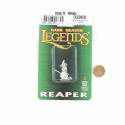RPR02869 Elise the Witch Miniature Figurine 25mm Heroic Scale Dark Heaven Legends (ONLINE ORDER ONLY)