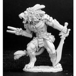 RPR02880 Lion Man Miniature Figurine 25mm Heroic Scale Dark Heaven Legends (ONLINE ORDER ONLY)