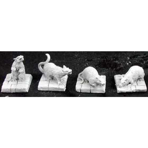 RPR02889 Dire Rats (4) Miniature 25mm Heroic Scale Dark Heaven Legends (ONLINE ORDER ONLY)
