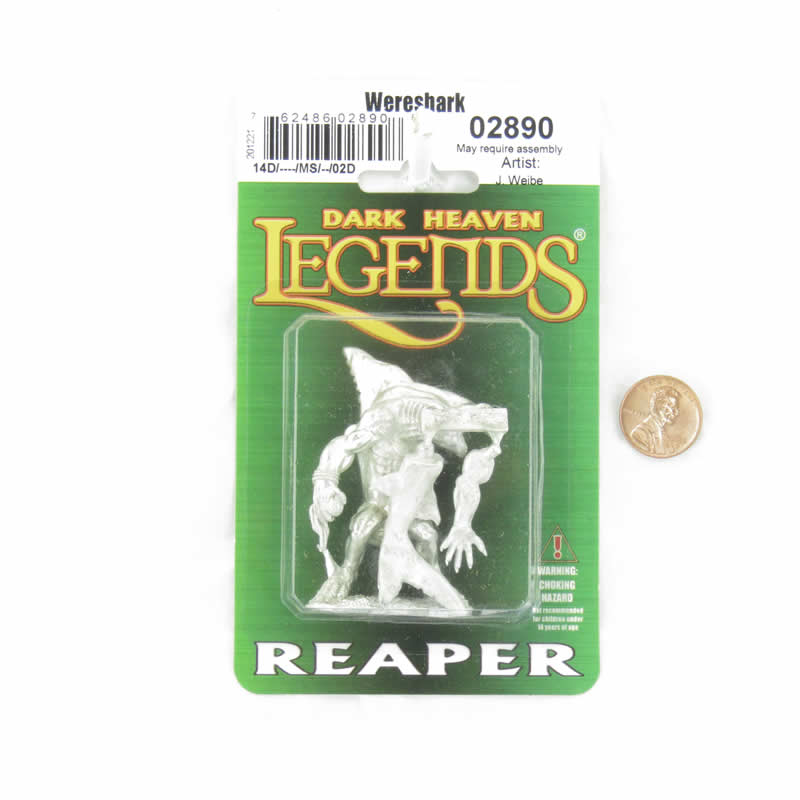 RPR02890 Wereshark Monster Miniature Figure 25mm Heroic Scale Dark Heaven Legends (ONLINE ORDER ONLY)