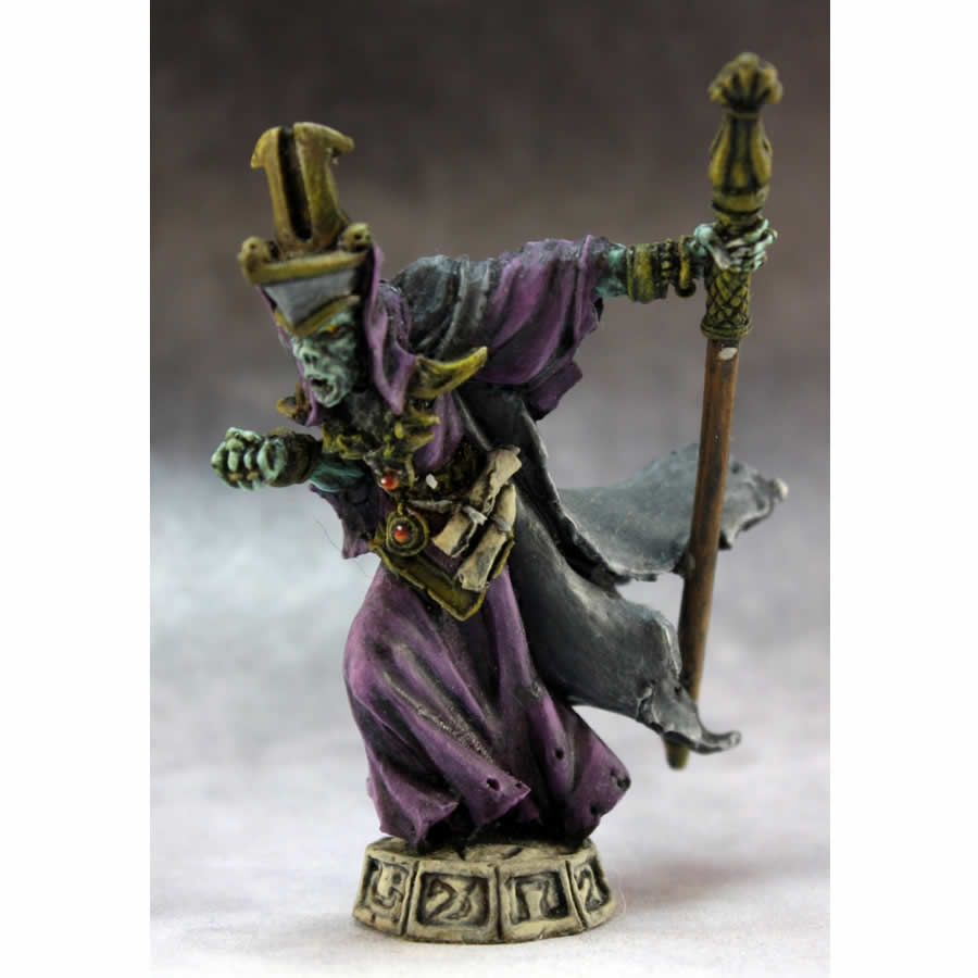 RPR02896 Aserlis Liche King Miniature 25mm Heroic Scale Dark Heaven Legends (ONLINE ORDER ONLY)