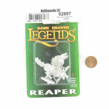 RPR02897 Hellhounds Miniature 25mm Heroic Scale Dark Heaven Legends (ONLINE ORDER ONLY)