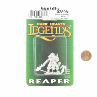 RPR02898 Kanaag Half Orc Miniature 25mm Heroic Scale Dark Heaven Legends (ONLINE ORDER ONLY)