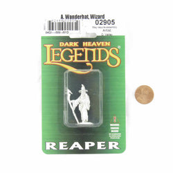 RPR02905 Arthur Wanderhat Wizard Miniature Figure 25mm Heroic Scale (ONLINE ORDER ONLY)