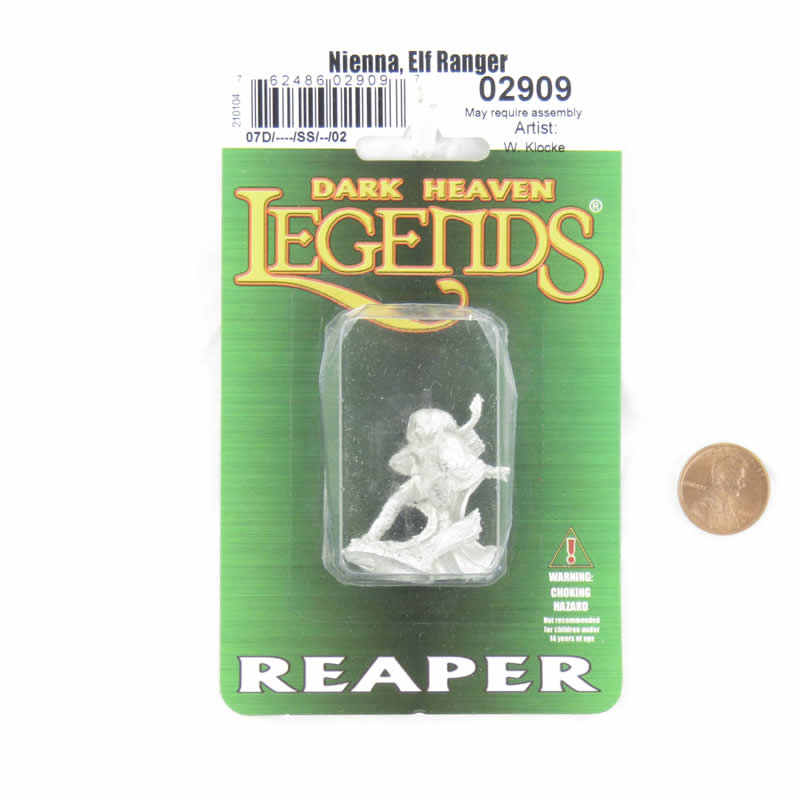 RPR02909 Nienna Elf Ranger Miniature Figure 25mm Heroic Scale Dark Heaven Legends (ONLINE ORDER ONLY)