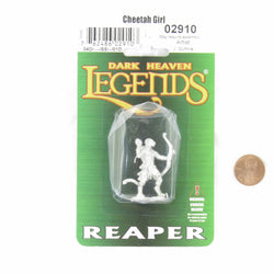 RPR02910 Cheetah Girl Miniature Figure 25mm Heroic Scale Dark Heaven Legends (ONLINE ORDER ONLY)
