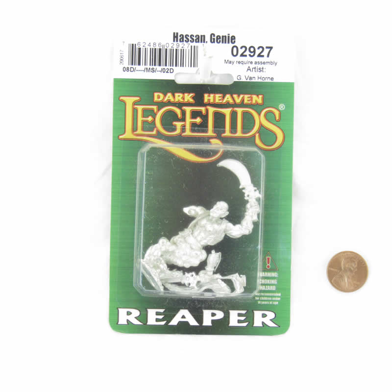 RPR02927 Hassan Genie Miniature Figure 25mm Heroic Scale Dark Heaven Legends (ONLINE ORDER ONLY)