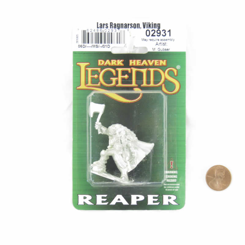 RPR02931 Lars Ragnarson Viking Miniature Figure 25mm Heroic Scale Dark Heaven Legends (ONLINE ORDER ONLY)