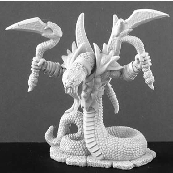 RPR02935 Snakeman Champion Miniature Figure 25mm Heroic Scale Dark Heaven Legends (ONLINE ORDER ONLY)