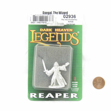 RPR02936 Daegal The Wizard Miniature Figure 25mm Heroic Scale Dark Heaven Legends (ONLINE ORDER ONLY)