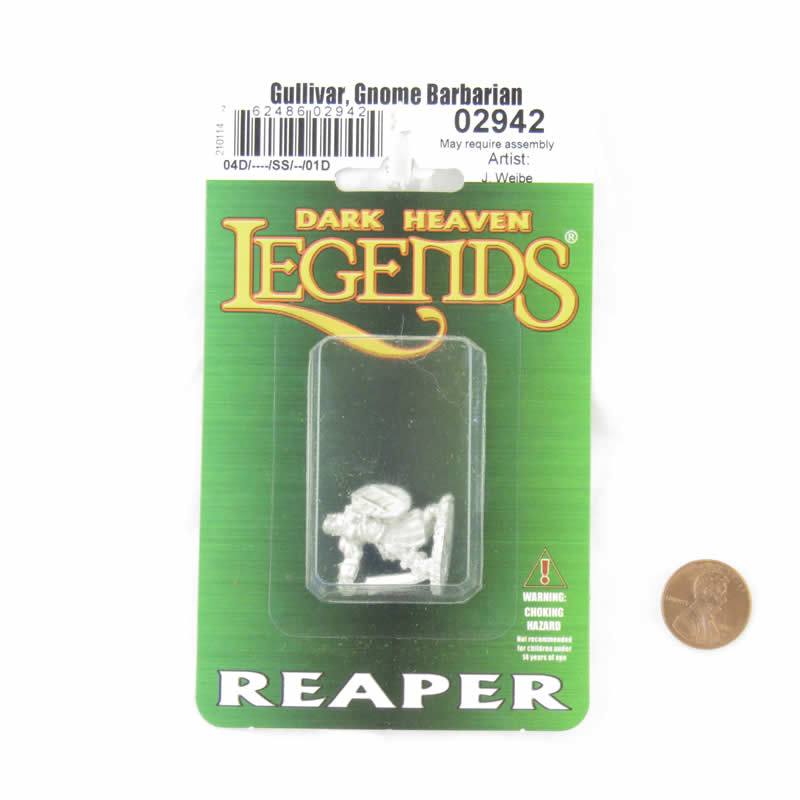 RPR02942 Gullivar Gnome Barbarian Miniature Figure 25mm Heroic Scale Dark Heaven Legends (ONLINE ORDER ONLY)