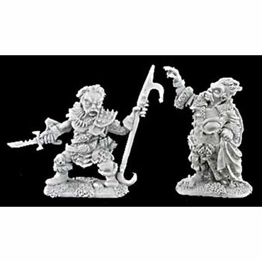 RPR02944 Derro Captain and Sorcerer Miniature Figure 25mm Heroic Scale Dark Heaven Legends (ONLINE ORDER ONLY)