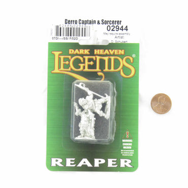 RPR02944 Derro Captain and Sorcerer Miniature Figure 25mm Heroic Scale Dark Heaven Legends (ONLINE ORDER ONLY)