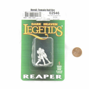 RPR02946 Neroli Female Half Orc Miniature Figure 25mm Heroic Scale Dark Heaven Legends (ONLINE ORDER ONLY)