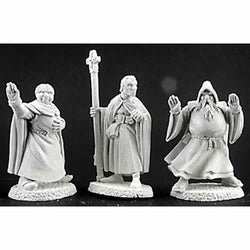 RPR02950 Townsfolk VII Clergy (3) Miniature 25mm Heroic Scale (ONLINE ORDER ONLY)