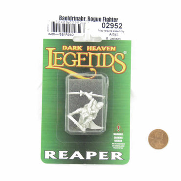 RPR02952 Baeldrinahr Rogue Fighter Miniature Figure 25mm Heroic Scale Dark Heaven Legends (ONLINE ORDER ONLY)