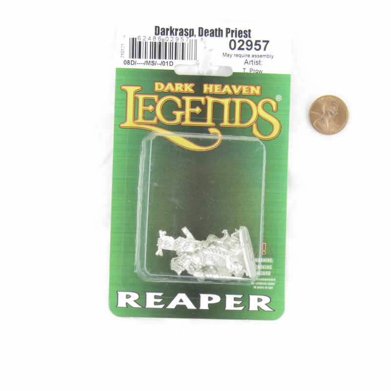 RPR02957 Darkrasp Death Priest Miniature Figure 25mm Heroic Scale Dark Heaven Legends (ONLINE ORDER ONLY)