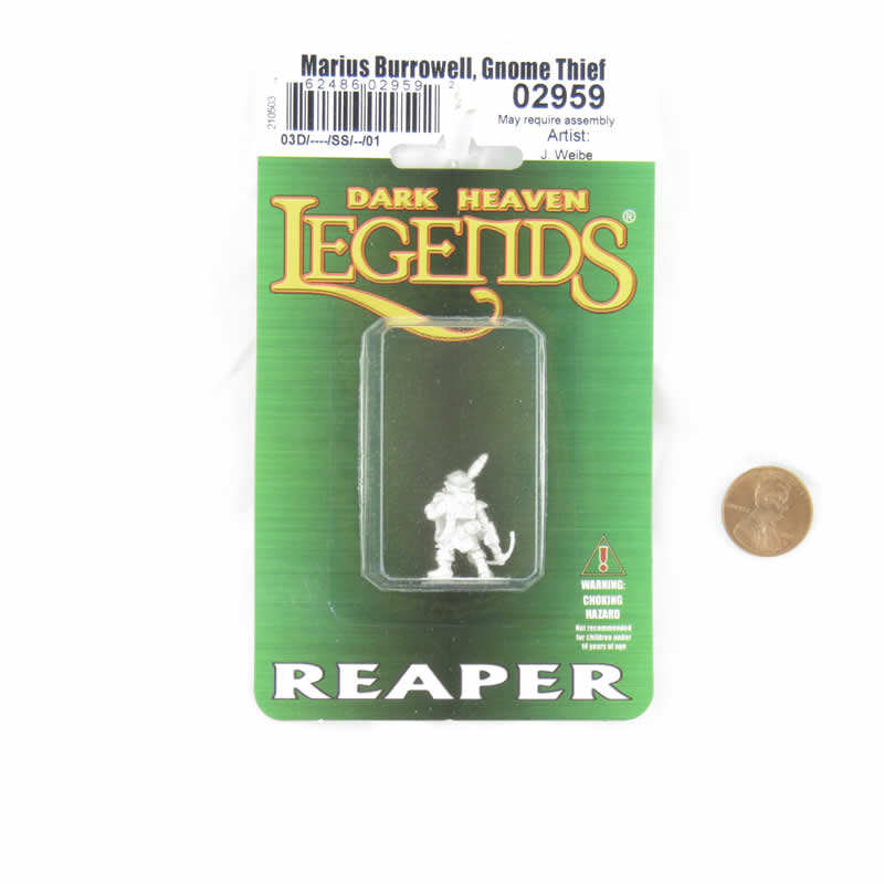RPR02959 Marius Burrowell Gnome Thief Miniature Figure 25mm Heroic Scale Dark Heaven Legends (ONLINE ORDER ONLY)