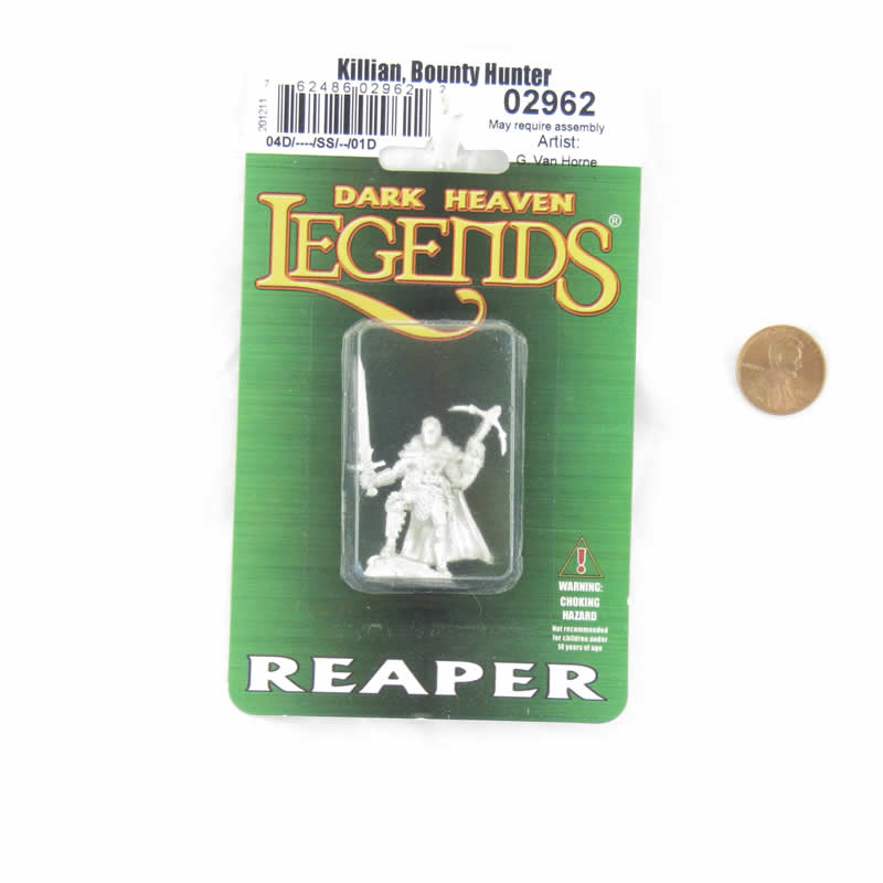 RPR02962 Killian Bounty Hunter Miniature Figure 25mm Heroic Scale Dark Heaven Legends (ONLINE ORDER ONLY)