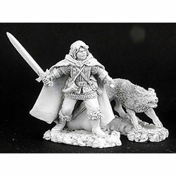 RPR02973 Cullen and Ash Ranger and Wolf Miniature Figure 25mm Heroic Scale Dark Heaven Legends (ONLINE ORDER ONLY)