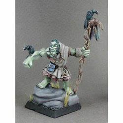 RPR02980 Quosk Ravensire Half-orc Druid Miniature Figure 25mm Heroic Scale Dark Heaven Legends (ONLINE ORDER ONLY)