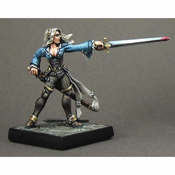 RPR02981 Lonnia Female Duelist Miniature 25mm Heroic Scale Dark Heaven Legends (ONLINE ORDER ONLY)