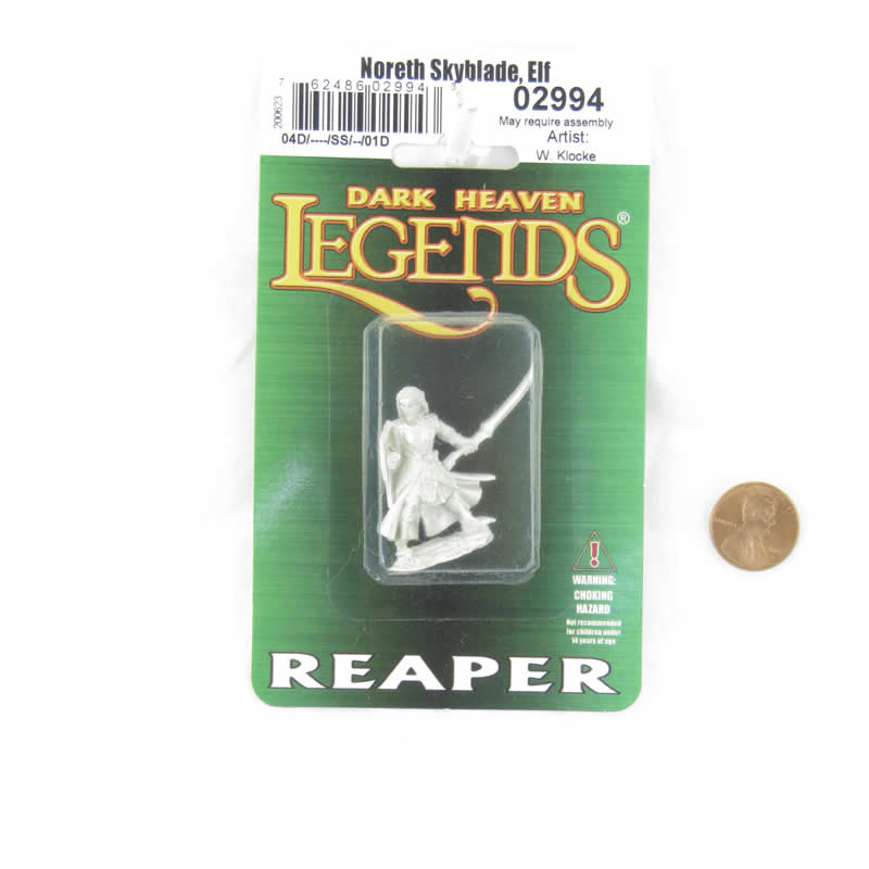 RPR02994 Noreth Skyblade Elf Miniature Figure 25mm Heroic Scale Dark Heaven Legends (ONLINE ORDER ONLY)
