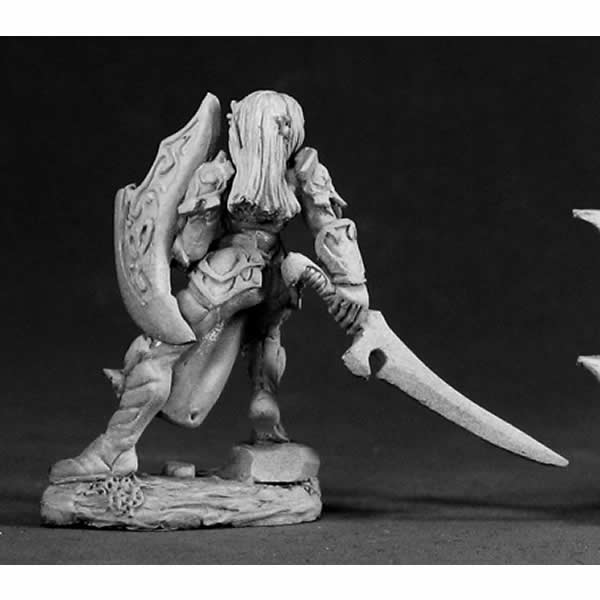 RPR03004 Dorva Female Dark Elf Miniature 25mm Heroic Scale (ONLINE ORDER ONLY)