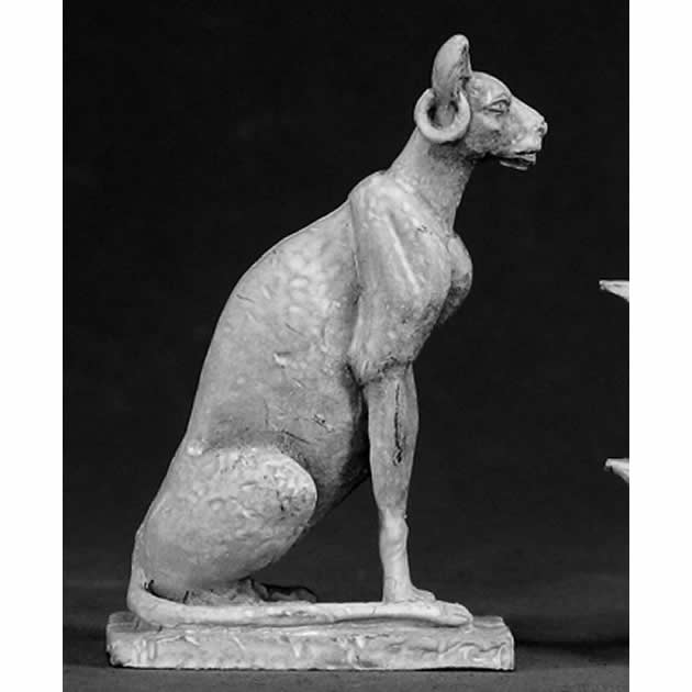 RPR03007 Egyption Cat Statue Miniature 25mm Heroic Scale Dark Heaven Legends (ONLINE ORDER ONLY)