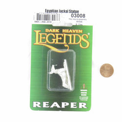 RPR03008 Egyption Jackal Statue Miniature 25mm Heroic Scale Dark Heaven Legends (ONLINE ORDER ONLY)