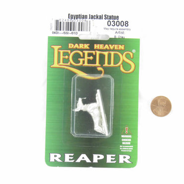 RPR03008 Egyption Jackal Statue Miniature 25mm Heroic Scale Dark Heaven Legends (ONLINE ORDER ONLY)