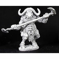 RPR03013 Yera Water Buffalo Minotaur Miniature Figure 25mm Heroic Scale Dark Heaven Legends Reaper Miniatures (ONLINE ORDER ONLY)