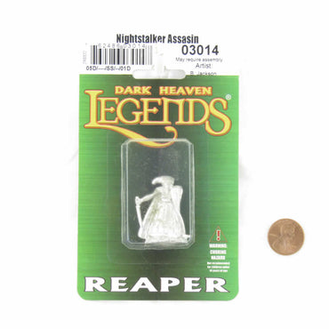 RPR03014 Nightstalker Assasin Miniature Figure 25mm Heroic Scale Dark Heaven Legends Reaper Miniatures (ONLINE ORDER ONLY)