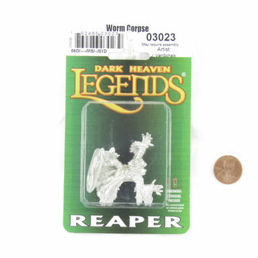 RPR03023 Worm Corpse Miniature Figure 25mm Heroic Scale Dark Heaven Legends Reaper Miniatures (ONLINE ORDER ONLY)
