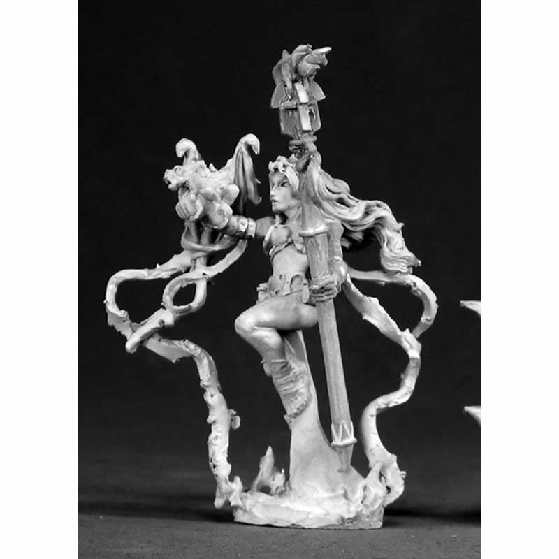 RPR03025 Pharess Fire Sorceress Miniature Figure 25mm Heroic Scale Dark Heaven Legends Reaper Miniatures (ONLINE ORDER ONLY)