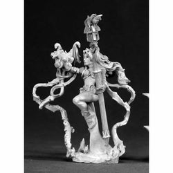 RPR03025 Pharess Fire Sorceress Miniature Figure 25mm Heroic Scale Dark Heaven Legends Reaper Miniatures (ONLINE ORDER ONLY)