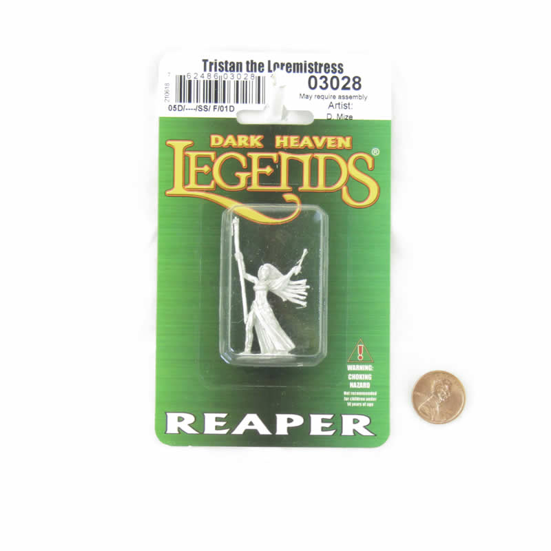 RPR03028 Tristan The Loremistress Miniature Figure 25mm Heroic Scale Dark Heaven Legends (ONLINE ORDER ONLY)