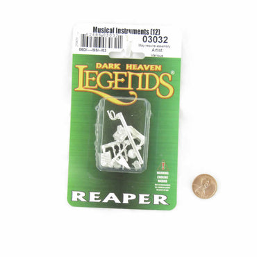 RPR03032 Musical Instruments Miniature Figure 25mm Heroic Scale Dark Heaven Legends (ONLINE ORDER ONLY)