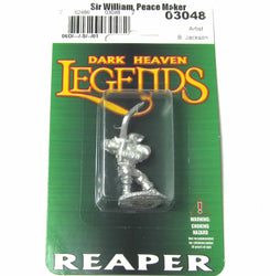 RPR03048 Sir William Peace Maker Miniature 25mm Heroic Scale (ONLINE ORDER ONLY)